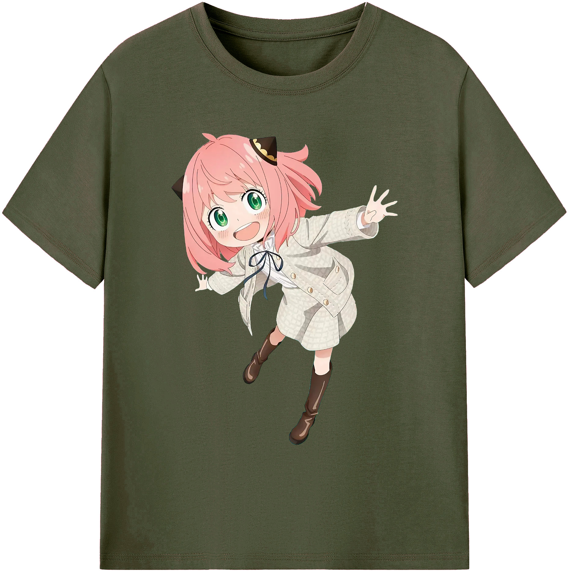 （画像用） SPY×FAMILY间谍家家酒 綿100％ メンズ半袖Tシャツ｜肌触りやわらか＆通気性
